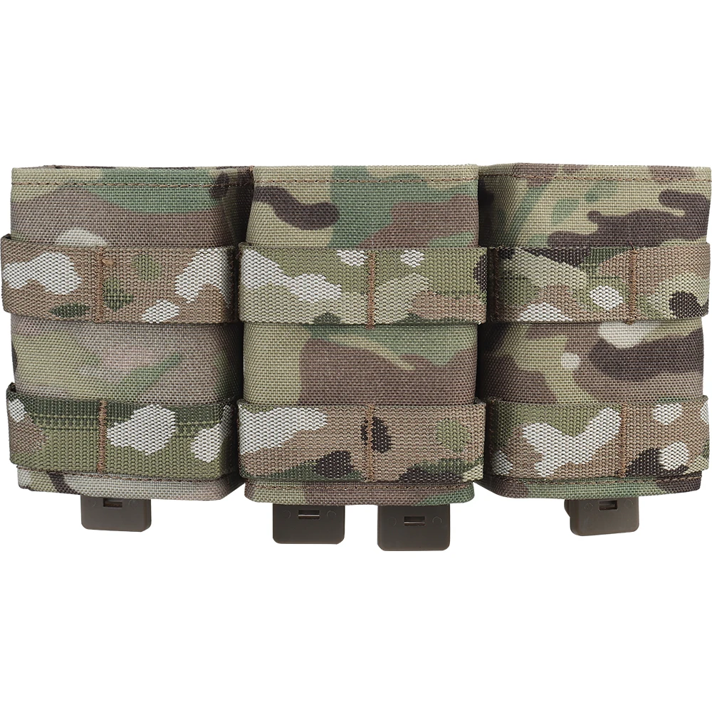 M4 AK47 Triple Magazine Pouch Retention MAG Insert Malice Clip For Belt LV119 FSCK AVS FCPC Tactical Hunting Vest Accessories