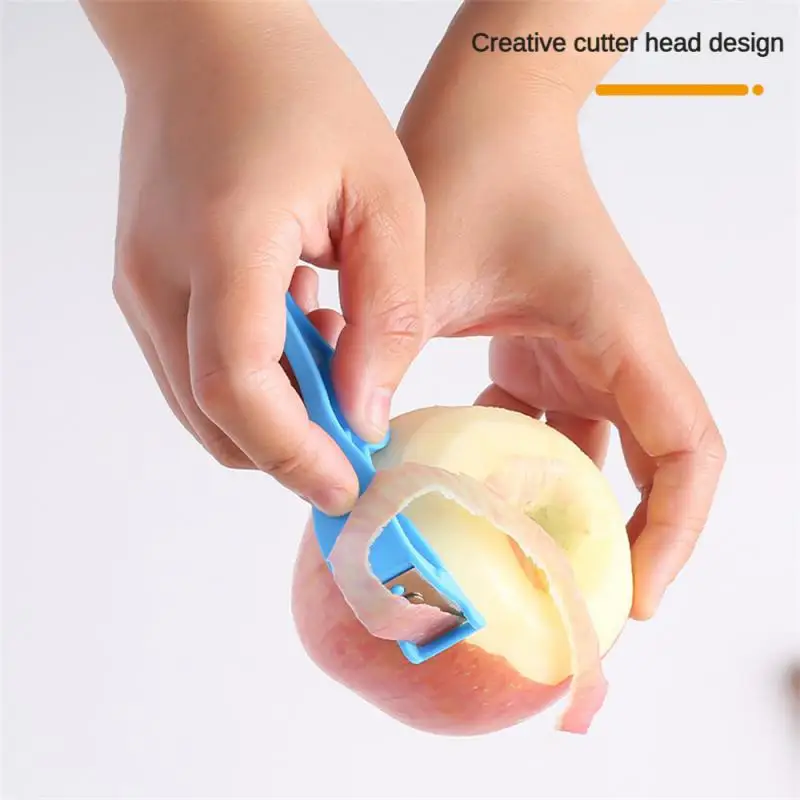 Portable Peirer Easy To Peel Off Surface Anti Slip Stainless Steel 3 Colors Fruit And Vegetable Tools Manual Peirer Portable