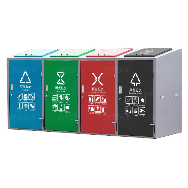 

Маценическая зона начальной школы, нержавеющая сталь, емкость 240 л, коробка для кожуры