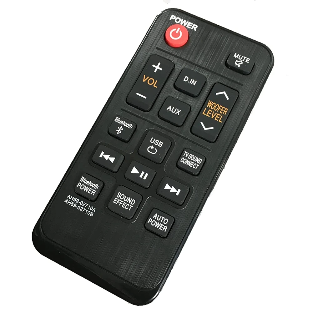 Sound Bar Replacement Remote Control for Samsung Soundbar HW-JM25 HW-J250 HW-JM25/ZA HW-J250/ZA HWJM25 HWJ250