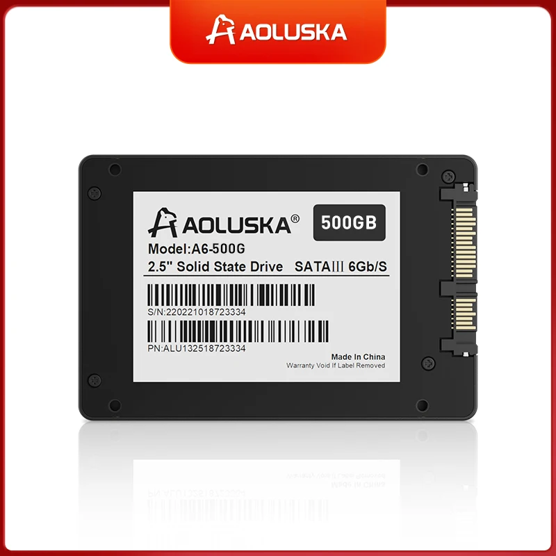 AOLUSKA 2.5 SATA 3 SSD 128 GB Harde Schijf 256 GB 512 GB 1 TB SSD SATA3 HHD 1 TB Solid State Drive 512 256 128 GB Voor Desktop PC Laptop