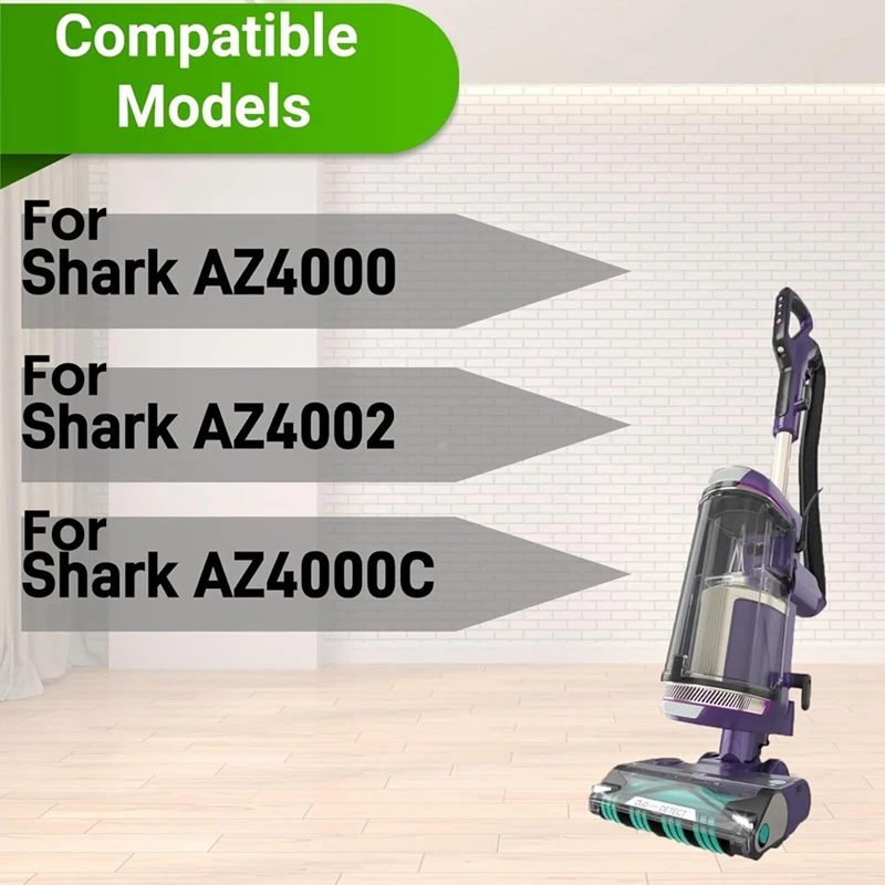 ホットセール-6 個交換フィルターフォーム & フェルト Shark Detect Pro Max アップライト掃除機 AZ4000 AZ4002 AZ4000C 掃除機アタッチメント用