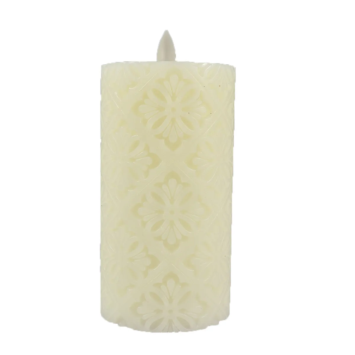 LED Electronic Hollow Flower Pattern Flickering Electric Lights 15Cm Perfect for Halloween Wedding Festival Party