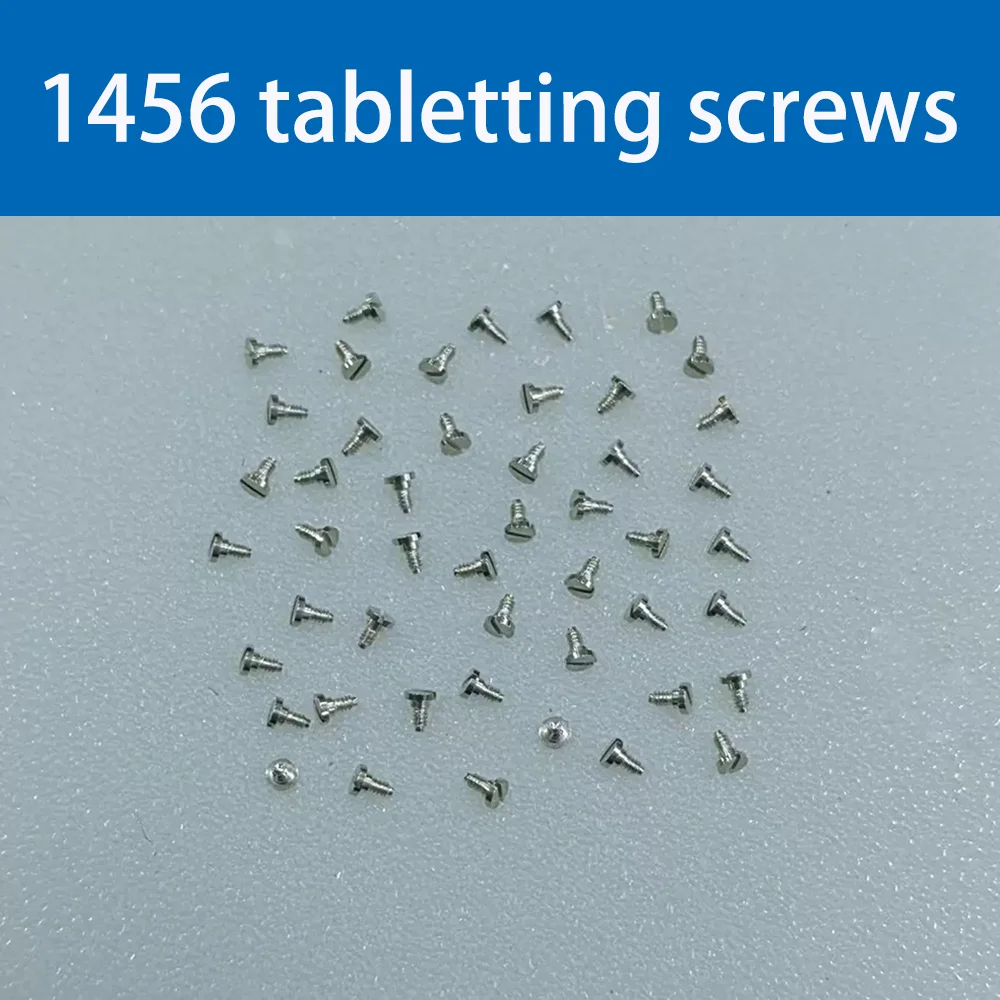 Accesorios de reloj, tornillo de tableta de batería adecuado para piezas de reparación de relojes de movimiento 1466, tornillos de mesa