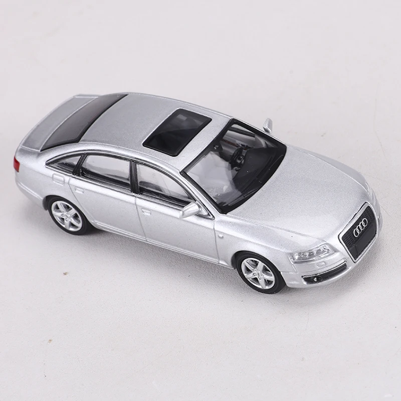 MASID 1:64 A6L(C6) modèle de voiture en alliage d'argent