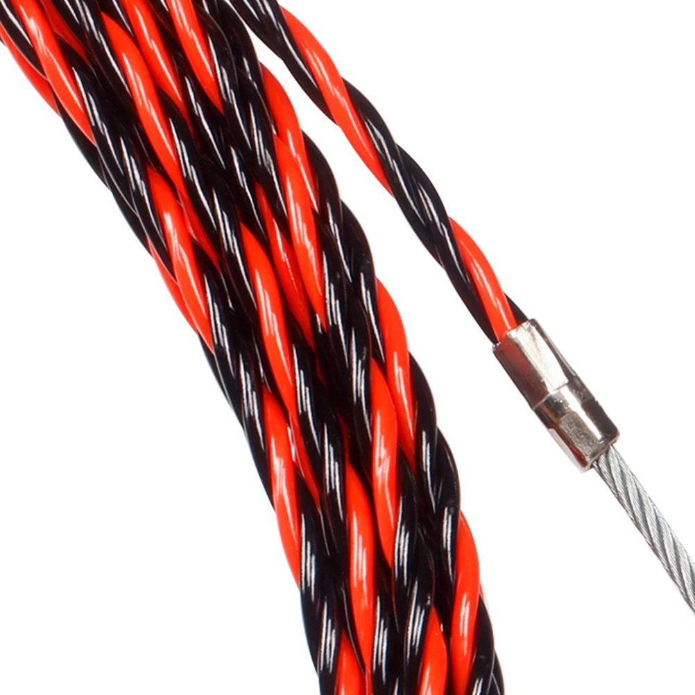 

2 pc 20M Durable Electrical Wire Threader Strong Penetration High Hardness Threading Tool Cable Puller Lead Construction