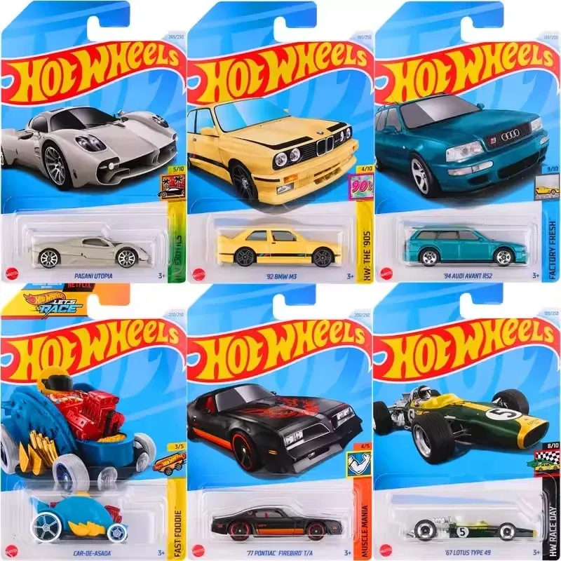 2024 MJNP batch Hundreds of mixed styles Hot Wheel 1:64 randomly distributes 1Pcs C4982 Model Toy Car Blind Box Gift Toys