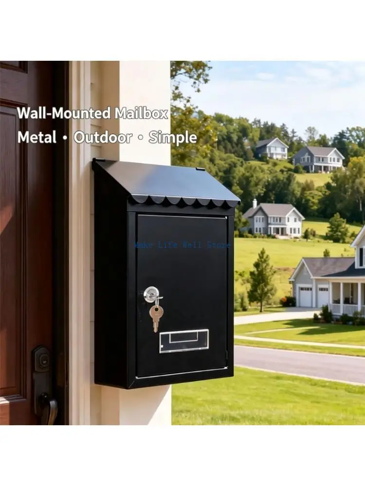  Wall-Mounted Paper Drop Mailbox for Office and Classroom Use