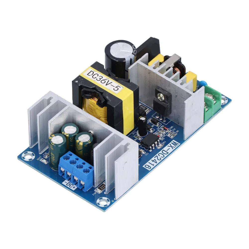 WXDC2416 AC to DC Power Supply Module AC 100‑240V to DC 36V 5A High Power Switching Power Supply Board Stable Performance