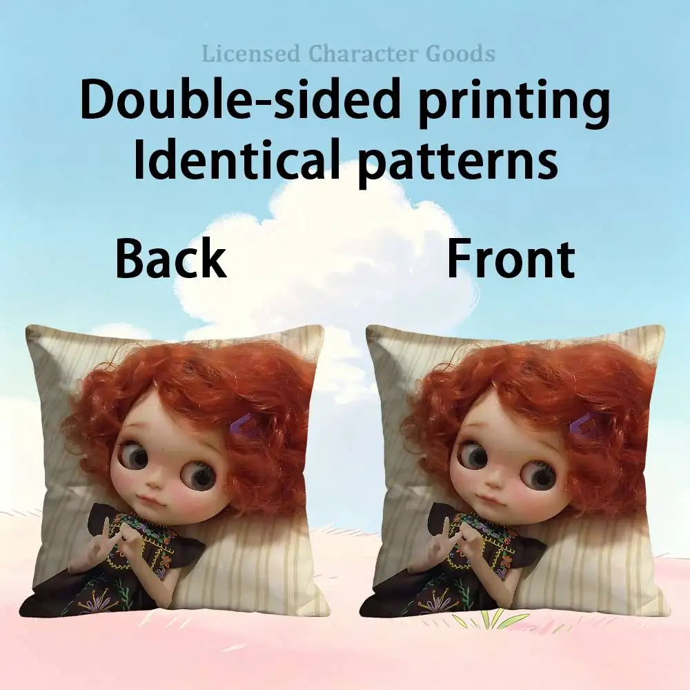 31Style Doll B-BlyTheS Print Cushion Cover Aesthetic Bedroom Decor 30x30 65x65 40x40 45x45 50x50 cm