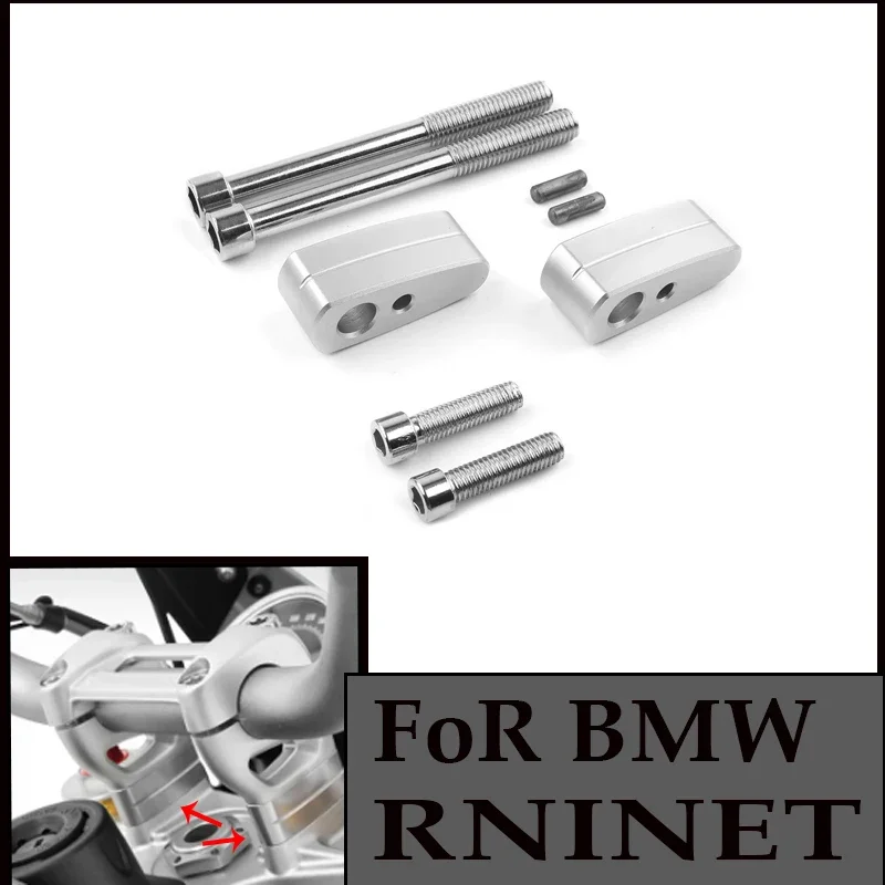 

For BMW R Nine T Scrambler Racer Pure Urban G/S R NINE T /5 K1600B K1600AG Motorcycle Handlebar Riser Bar Moves Up Height 20mm