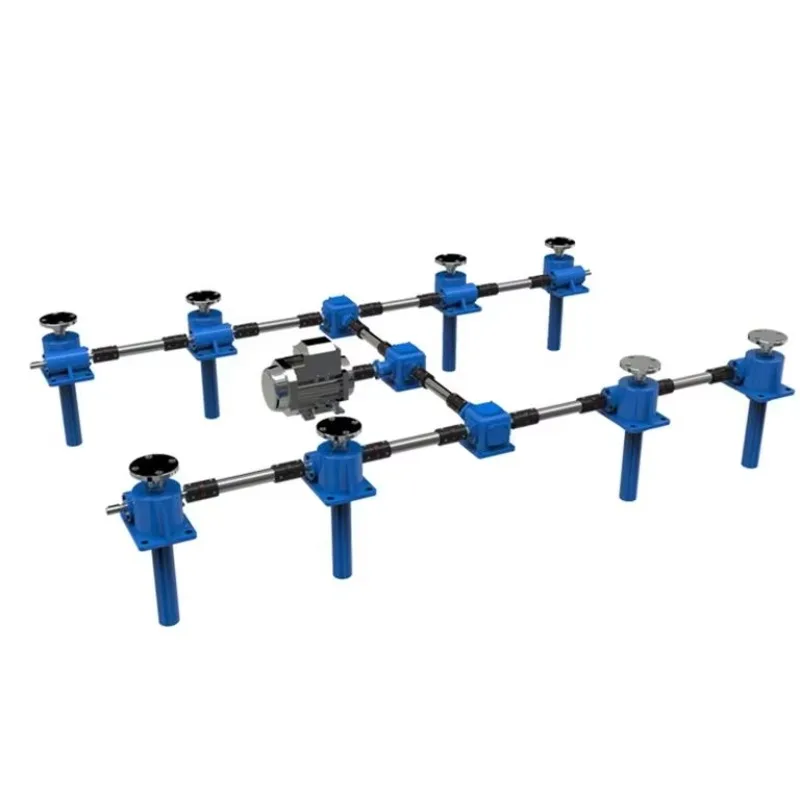 

Привод двигателя с поворотным подъемным домкратом SWL0. Червячная передача Мощный и прочный подъемный домкрат для гладкого и эффективного промышленного подъема