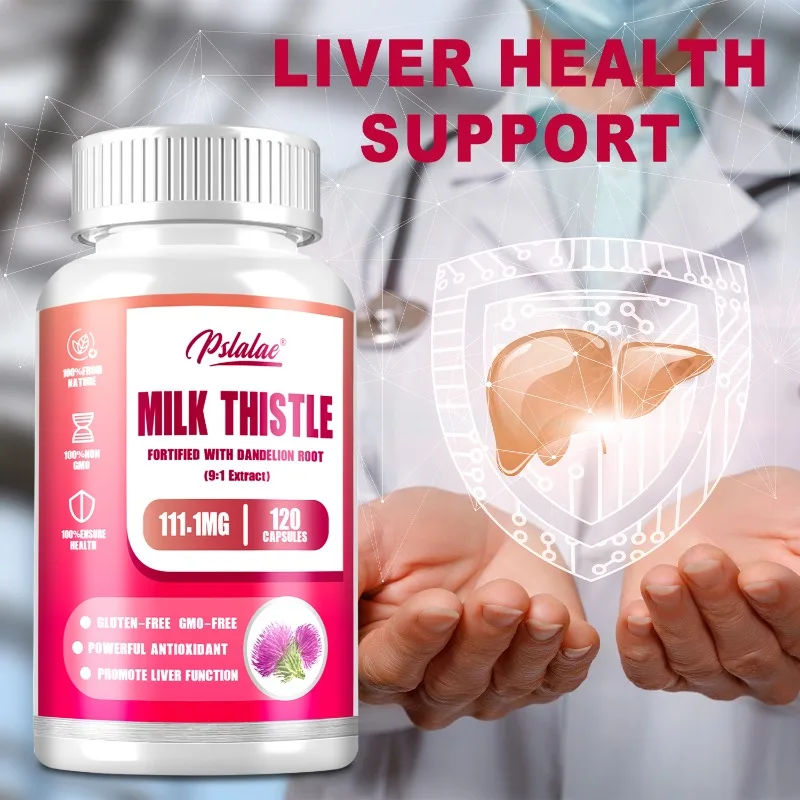 

Milk Thistle - Protect The Liver From Oxidative Stress and Supports Healthy Liver Detoxification