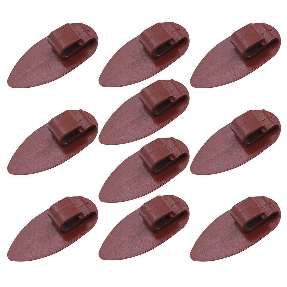 

10pcs Car Fixing Clips High-Edge Anti-Slip Fasteners For Automotive Carpet Floor Retainer Holders Vehicle Supply Car Mat Anchors