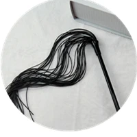 

【rrkxa】High Quality Silicone Whip Racing Riding Crop Party Flogger Hand Cuffs Queen Black Horse Riding Whip