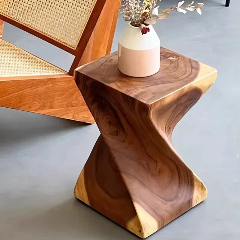 

More Designs Hot Sale Irregular Shape Modern Living Room Furniture Wooden Side Coffee Table