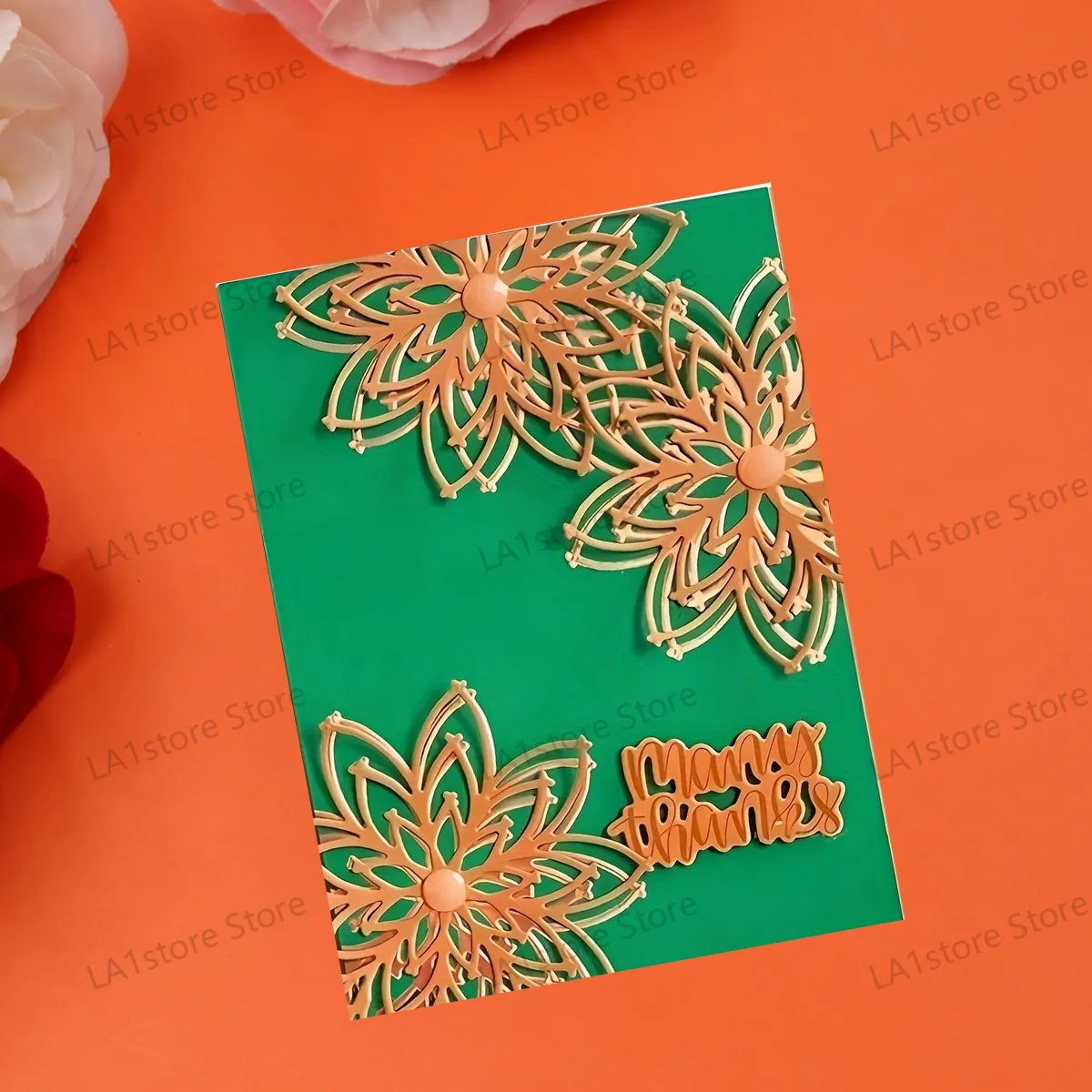 Round Wreath 4pcs Scrapbooking Cutting Dies Paper Cards Making Tool Embossing DIY Decorative Craft Die Cut 2025 New Arrivals