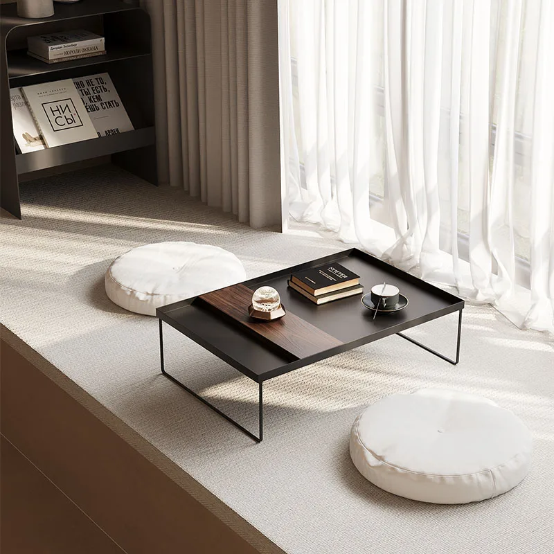 Trendy Bay Window Table Japanese Tatami Stand Compact Window-Side Desk Bedroom Floor Minimalist