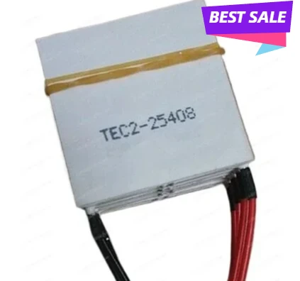 High Delta-T Thermoelectric Cooling Module | TEC2-25408, 40x40mm, 12V 8A for 80°C Temperature Difference