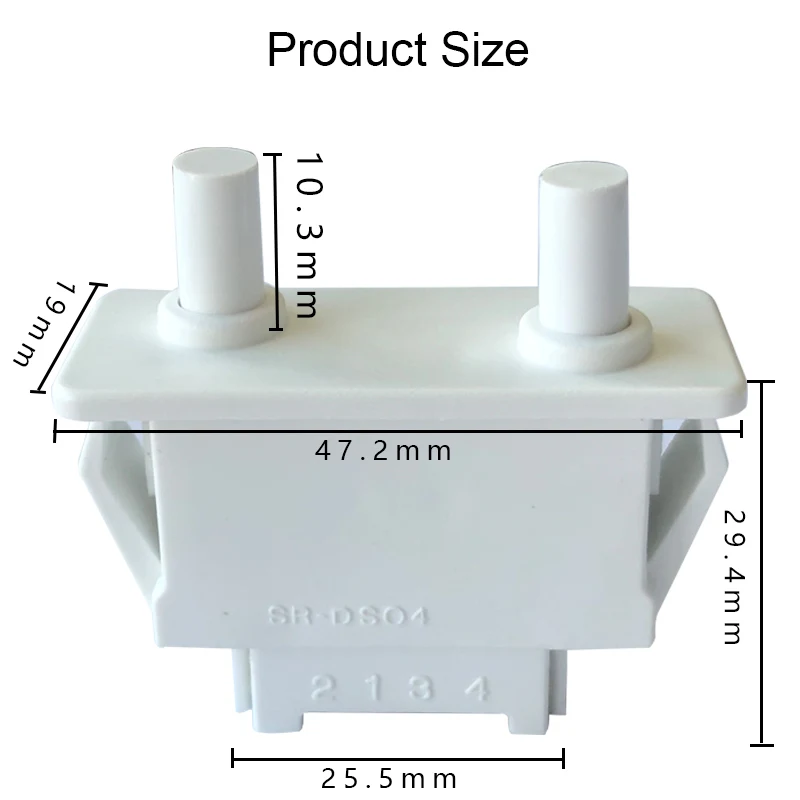 LTK-6  1PCS Door Switch 0.7A  1.4A  Compatible With Samsung Refrigerators Fridge Freezer Light Switch