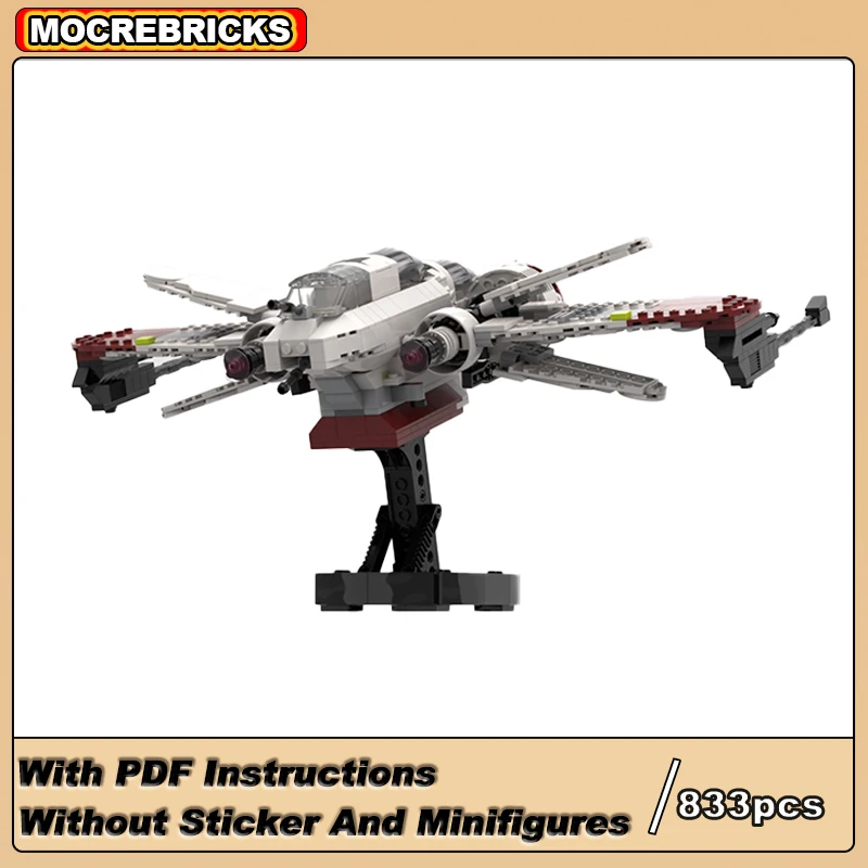 

MOC-203471 Space Series ARC-170 War Fighter Model Building Blocks Assembly High-tech Bricks Toys Children's Birthday Gifts