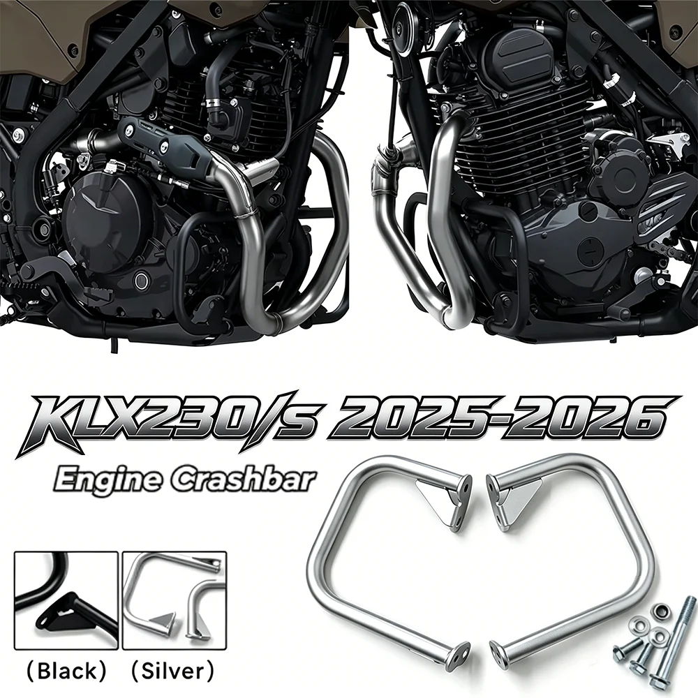 

For KawasakiK LX230 Engine Guard KLX230 KLX 230S KLX230S KLX 230 2025-2026 Crashbar KLX 230 Engine Crash Bar Engine protection