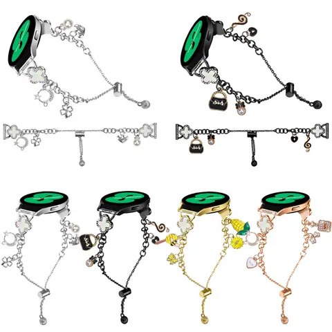 Metal 20mm Watchstrap Band For Garmin venu sq /SQ 2 Smartwatch Wristband For Garmin Venu / Move3 / vivomove Bracelet Wriststrap