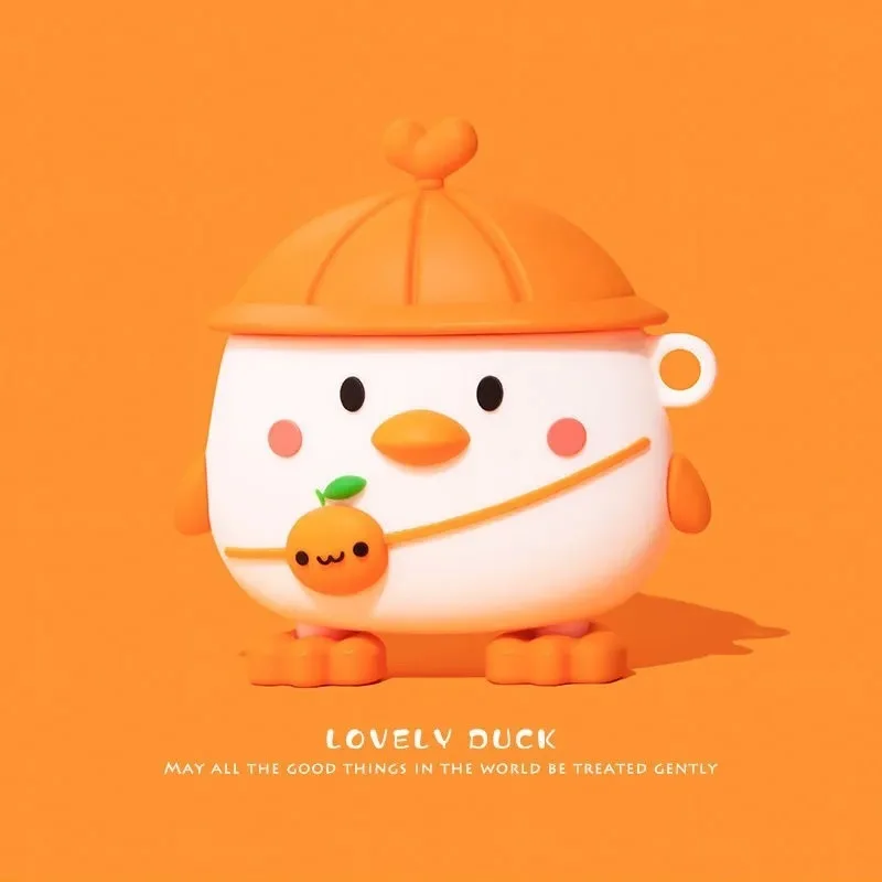 3D Cute Lucky Cat Case For Apple AirPods 1 2 Pro Bluetooth Headphone Cover 3rd Air pods Pro2 Silicone Soft Cover Protective Case