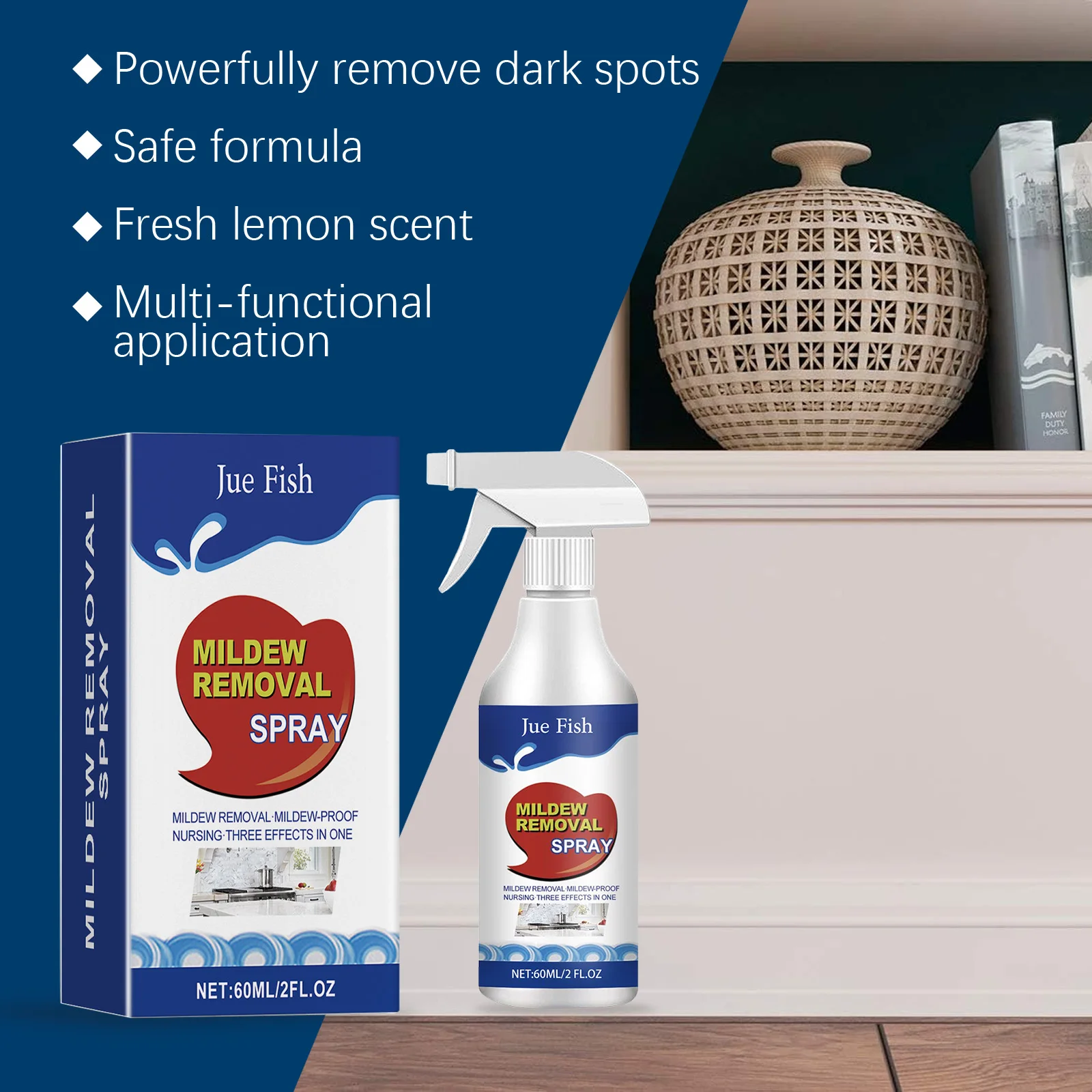 Haushalt Schimmel Entferner Zimmer Küche Wohnzimmer Schimmel Entferner Geruch Entferner Kühlschrank Dichtung Aromatische Schimmel Entferner Reiniger 60 ml