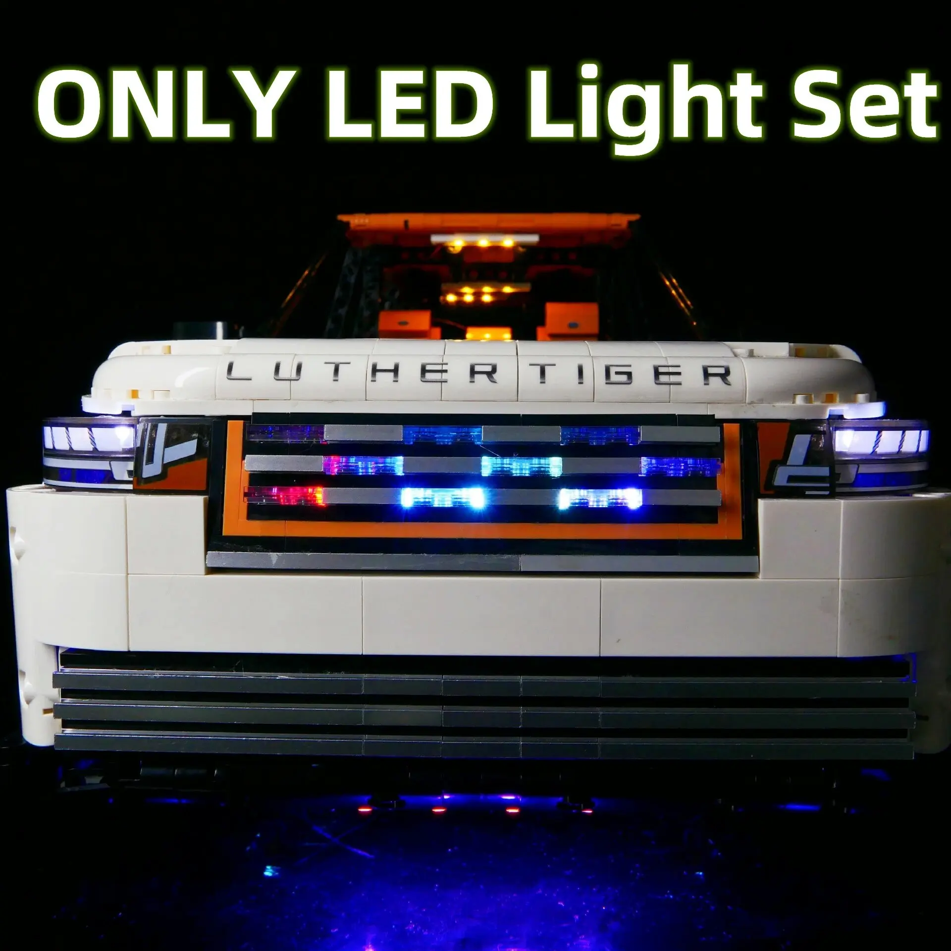 DIY RC LED Light Kit For LEGO 10512 Technical Sports Car SUV (Only LED Light,Without Blocks Model)