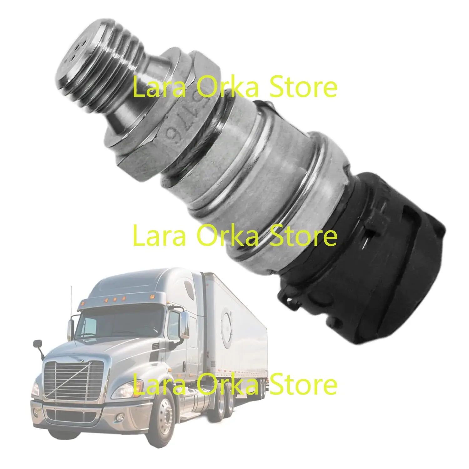 A/C Refrigerant Pressure Sensor Compatible with Volvo VHD VNL VNM 2004-2017 Replaces Part Numbers 904-7699 577.96552 21819082