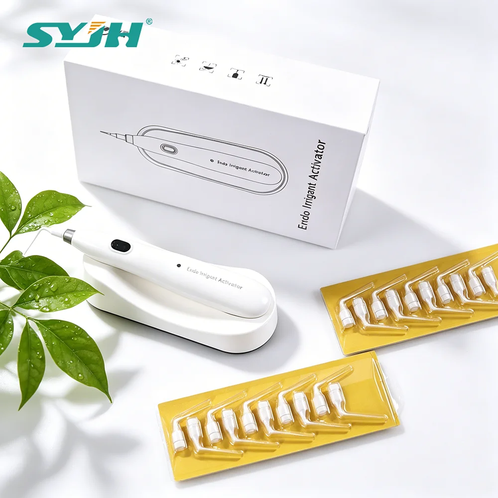 

SYJH Dental Wireless Sonic Endo Activator 2 Modes 20 Tips Root Canal Cleaning Autoclavable Dentistry Endodontic Equipment Tools