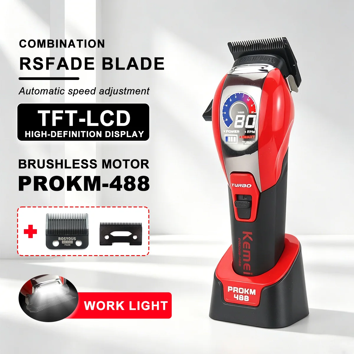 cortadora-de-pelo-kemei-prokm-488-para-hombre-motor-sin-escobillas-con-base-cargadora-pantalla-tft-lcd-maquina-cortadora-de-pelo-profesional-inalambrica