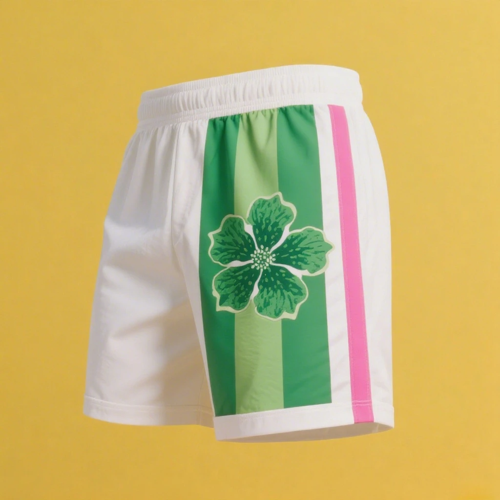 Nuovo DIY pantaloncini da uomo con la Bandiera e il Fiore aand spagnoli, stampati in 3D, ideali per il tempo libero.