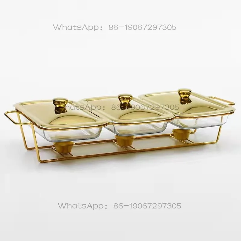 Buffet Insulation Furnace Hotel Clubhouse Dry Pot Open Furnace Glass Heating Tableware