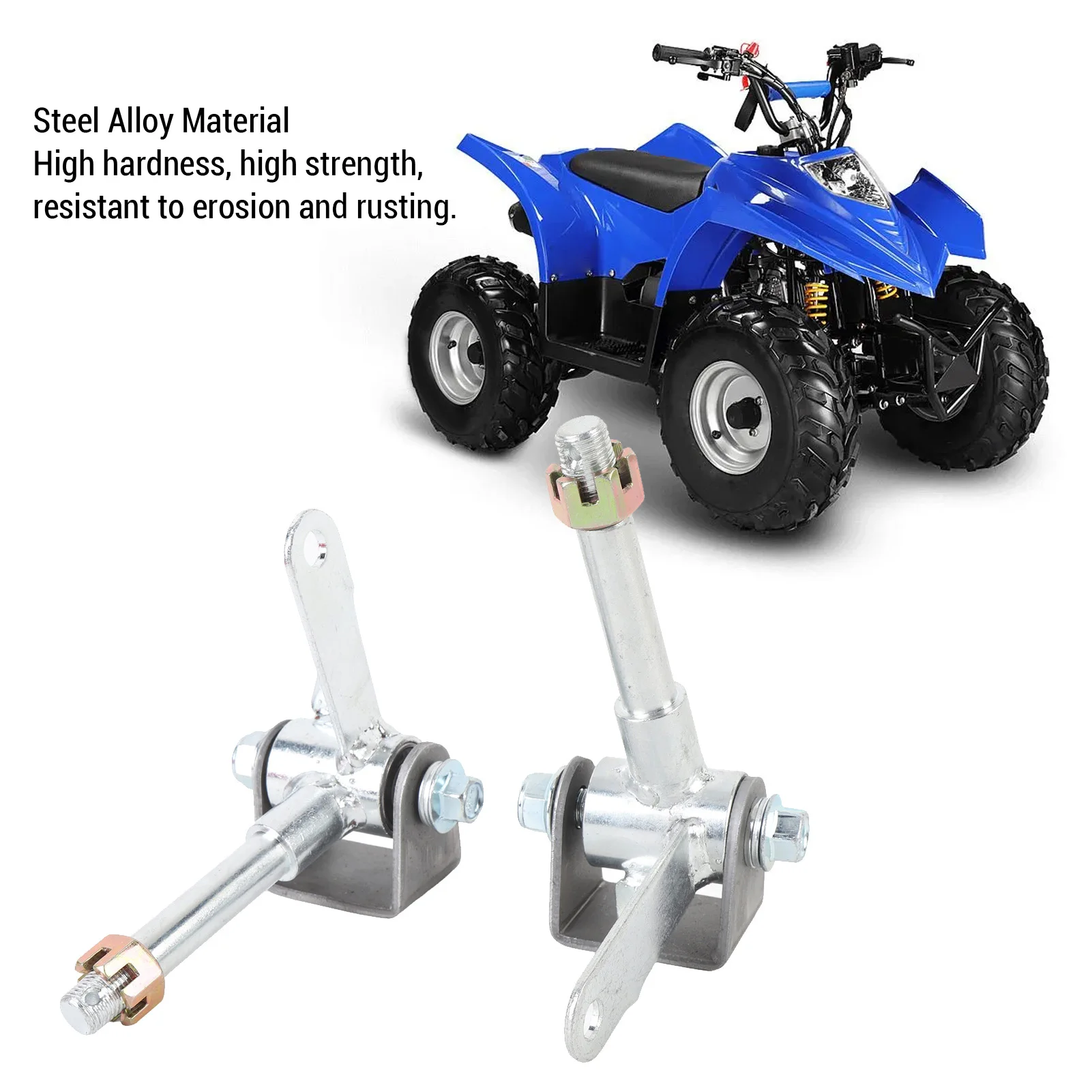

Front Steering Knuckle Wheel Hub Spindle Steering Strut Knuckle Wheel Hub Spindle M14 Steel Alloy Enhanced Performance for ATV