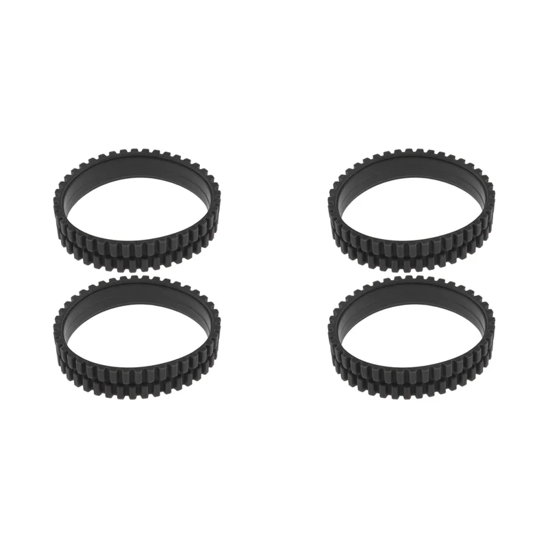 A83X-4X Anti Slip Wheel Tires Skin Replacement For Eufy Robovac 11S/ 11S MAX/ 15T/ 30/ 30C/ 15C/ 15C MAX Anti-Wear Tyre Skins
