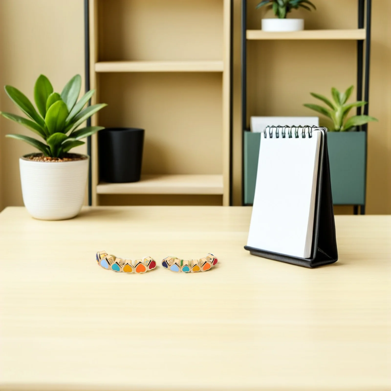 

2pcs Heart Tooth Grills Metal Fake Grills For Women Men Golden Teeth Caps Front Tooth Jewelry Hip Hop Rapper Accessories Cosplay