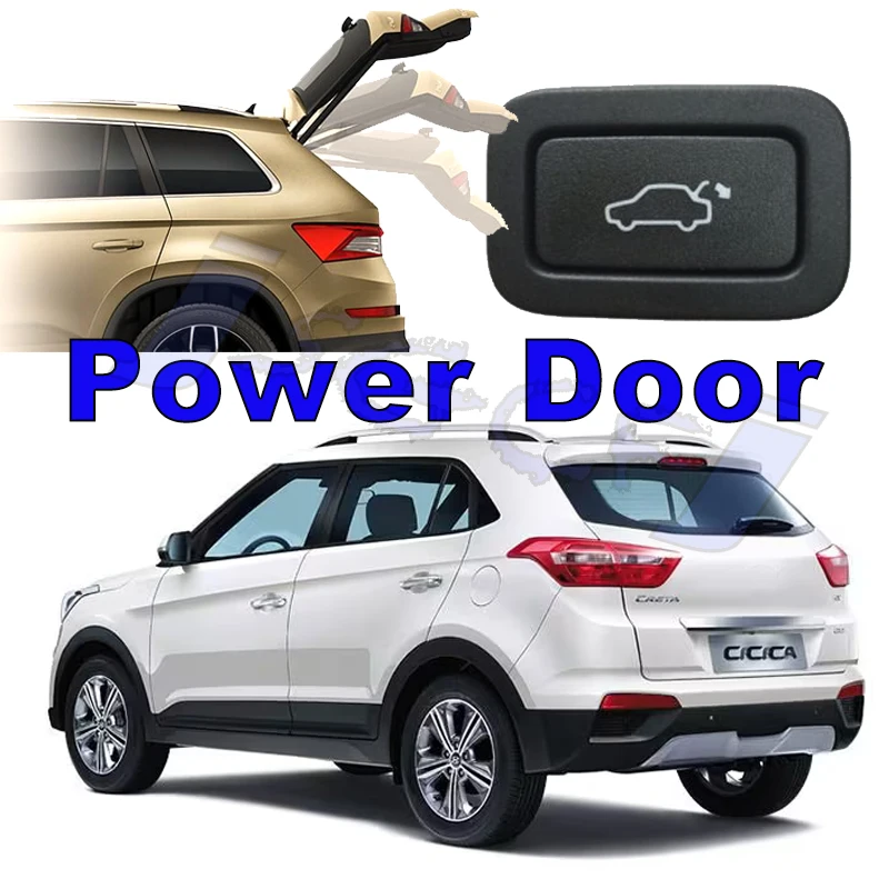 Car Rear Power Door Tailgate Auto Boot Strut Damper Hands Free Lift Actuator Electric Lid Pole For Hyundai Cantus GS GC 2015~21