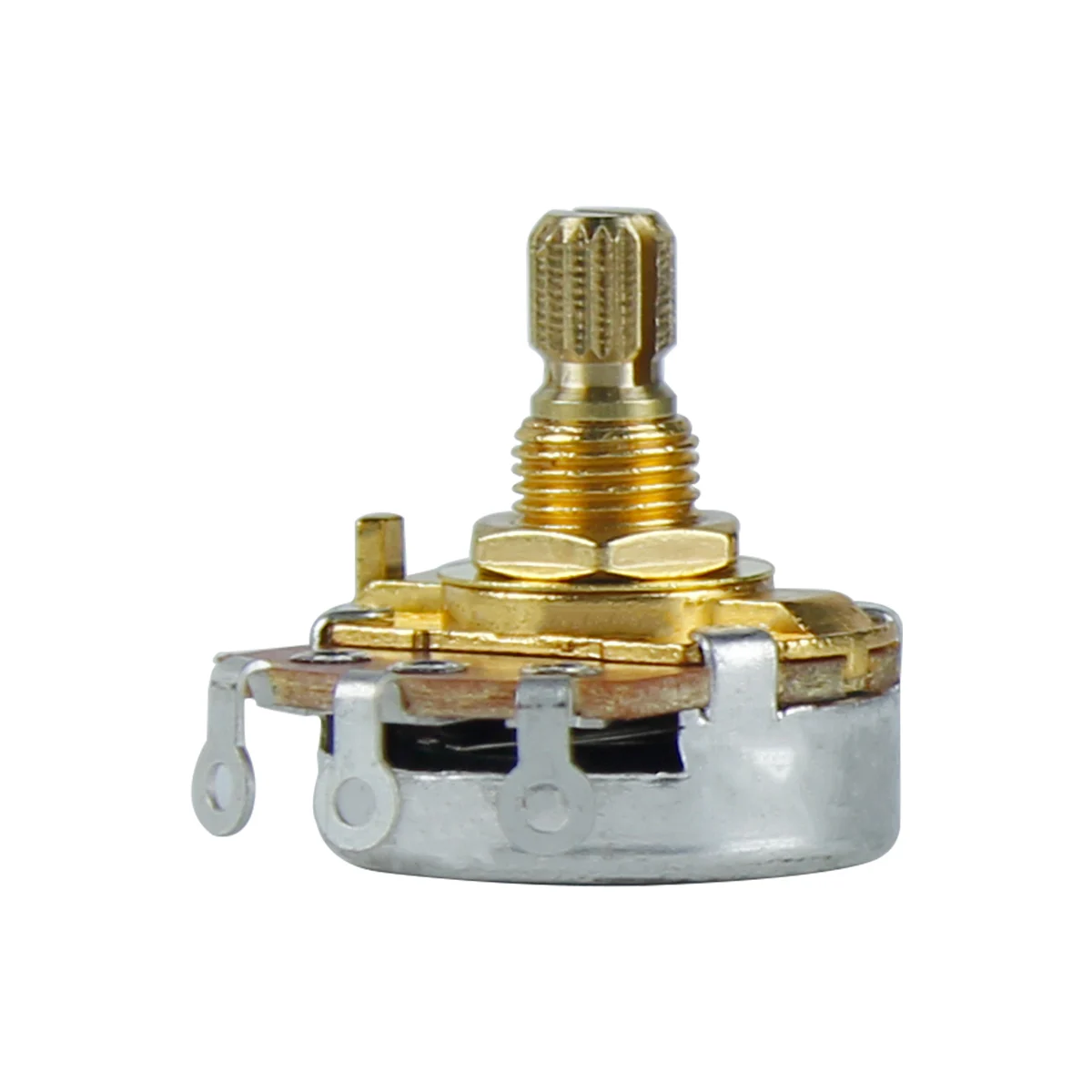 FLEOR 4PCS Golden Short Shaft Potentiometer Gitarrentöpfe 500K 250K Wählen Sie E-Gitarrenteile – Detail 7