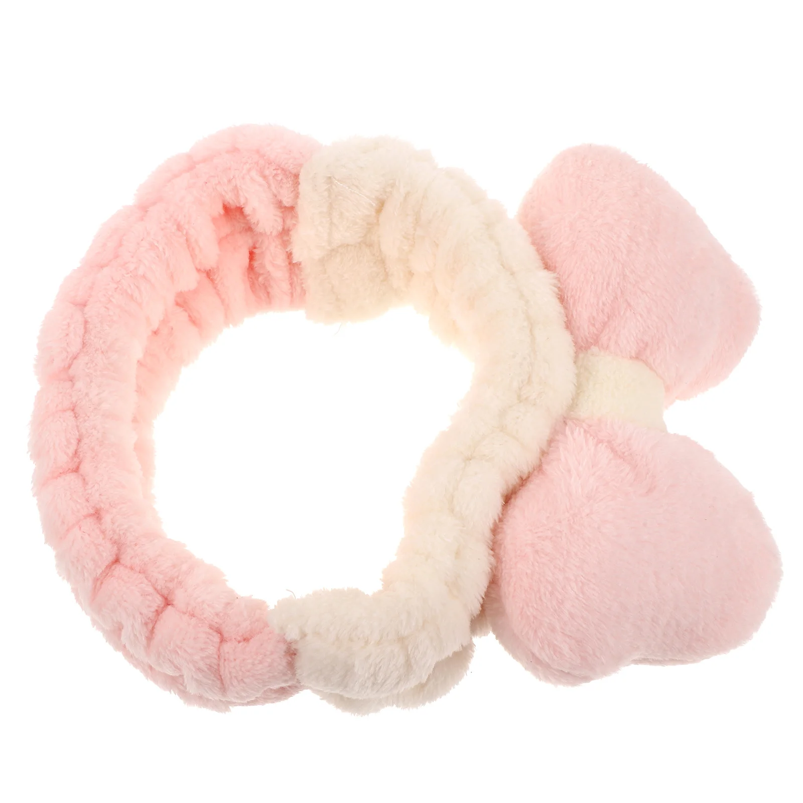 

Bow Women Hair Wash Makeup Hair Headband Fabric Washing Face Sponge Makeup Towel Headband For Washing Face Elastic Cloth