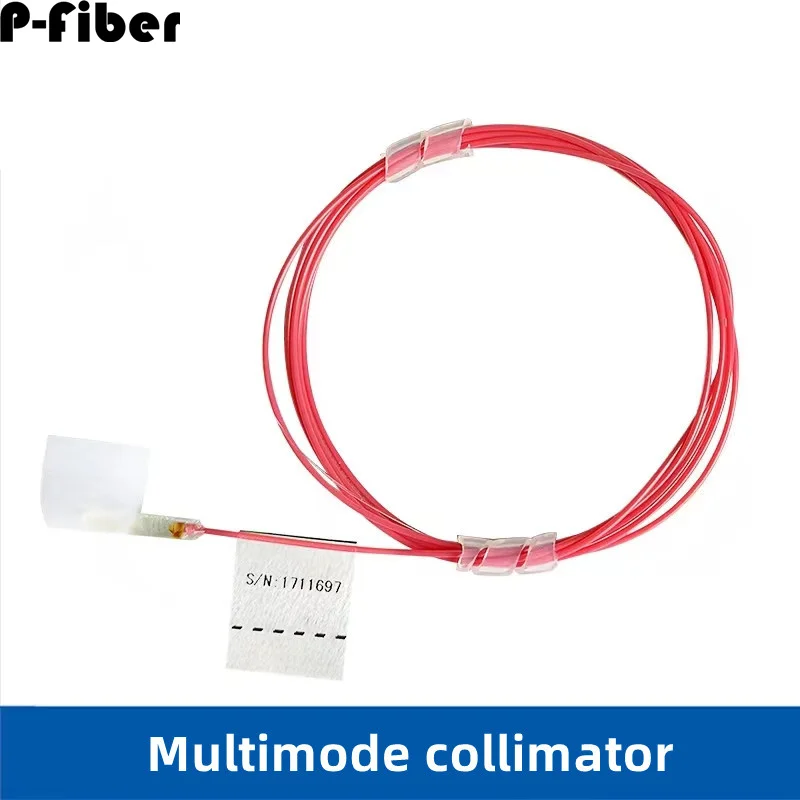 fiber Collimator 850/1310nm multimode single core collimator metal tube/glass tube package, 0.9 ferrule FC/APC