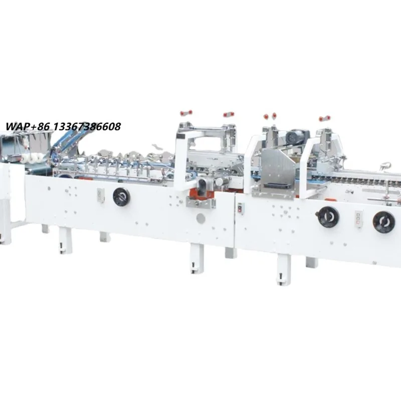 800G Automatic Multi-Functional Crash Lock Bottom Folder Gluer Machine ZH-600G 700G Paper Electric Cartons CE 1600 for Food