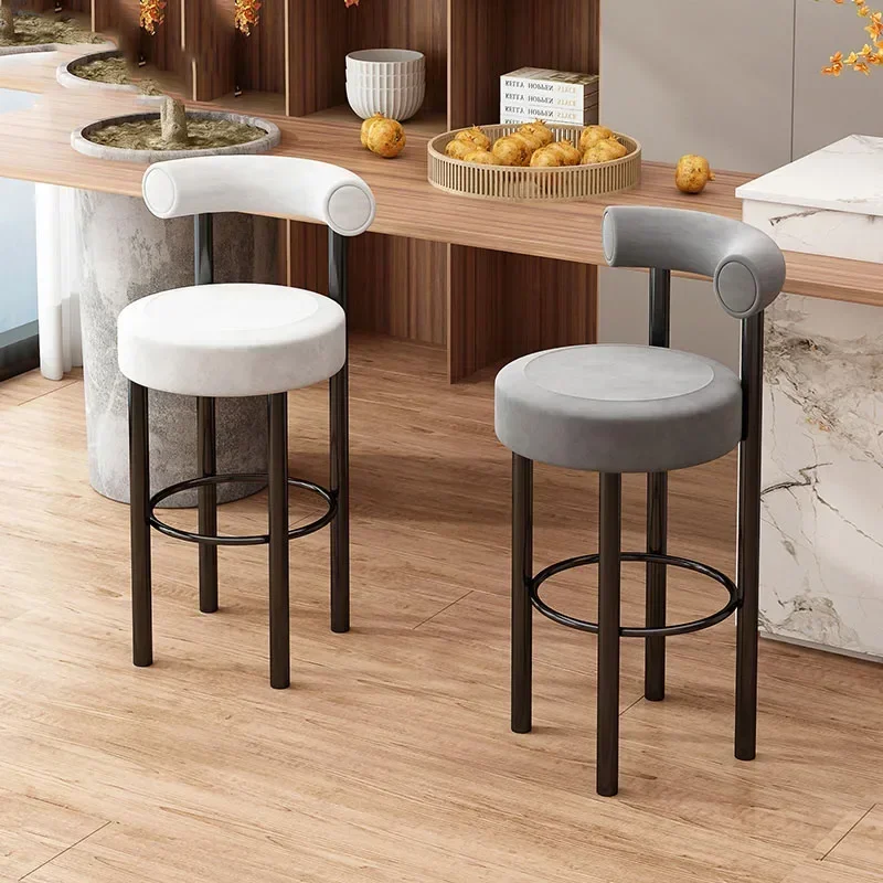 Keukenkruk Ontwerp Stoel Cafe Noordse Stoelen Bar Meubelen Manicure Ontwerper Luxe Moderne Chaise Home Hoge Krukken Lichtgewicht