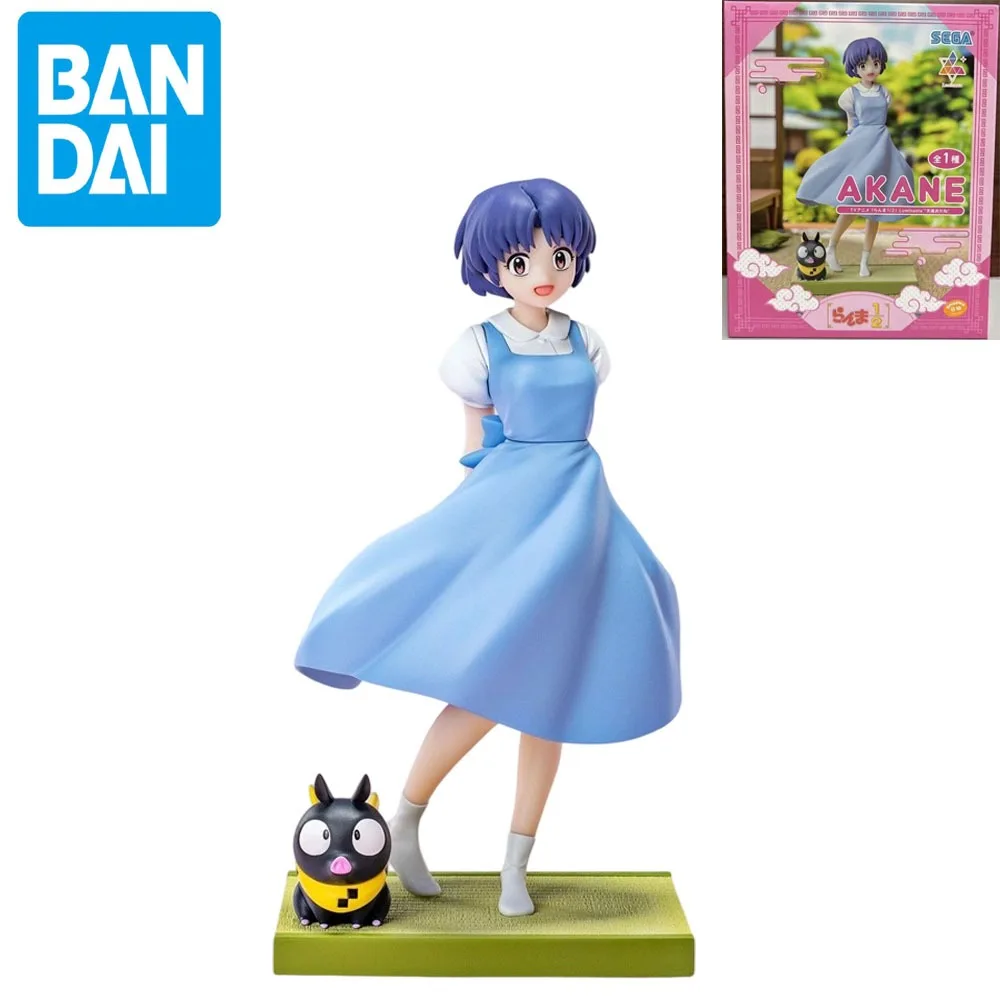 

Оригинальный SEGA Ranma 1/2 Luminasta Shampoo Tendou Akane Saotome Ranma 19 см Kawaii Doll Фигурка ПВХ Модель Коллекционные Игрушки