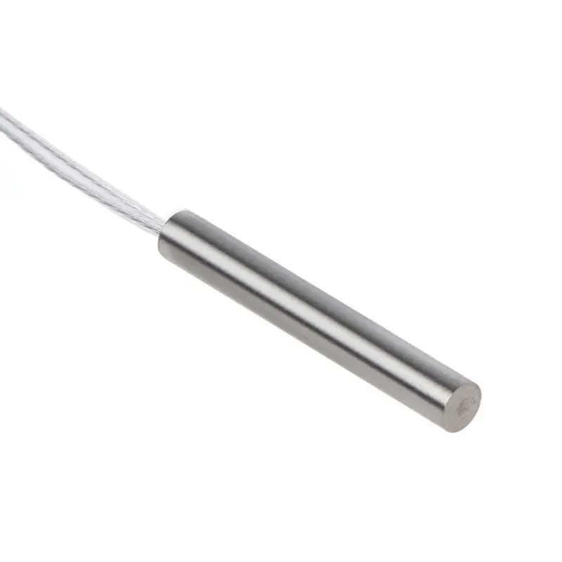 Temperature Sensor Probe -20℃ ~ 500℃ Waterproof Pt100 Ohm Probe Sensor Durable