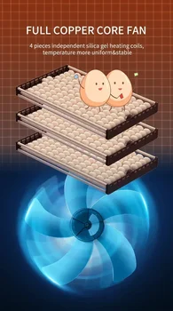 2000 Eggs Incubator FOR Solar Power Fully Automatic Chicken Egg Incubator