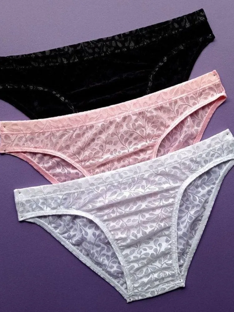 roupa-Intima-unissex-com-detalhes-em-renda-calcinhas-transparentes-finas-sem-bolsa-calcas-internas-respiraveis-de-verao-par