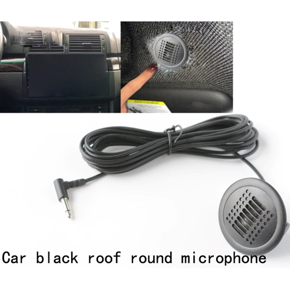 In-dash Installation Wired Car Microphone Microphone Installation For Car Audio Microphone Audio Support In-dash