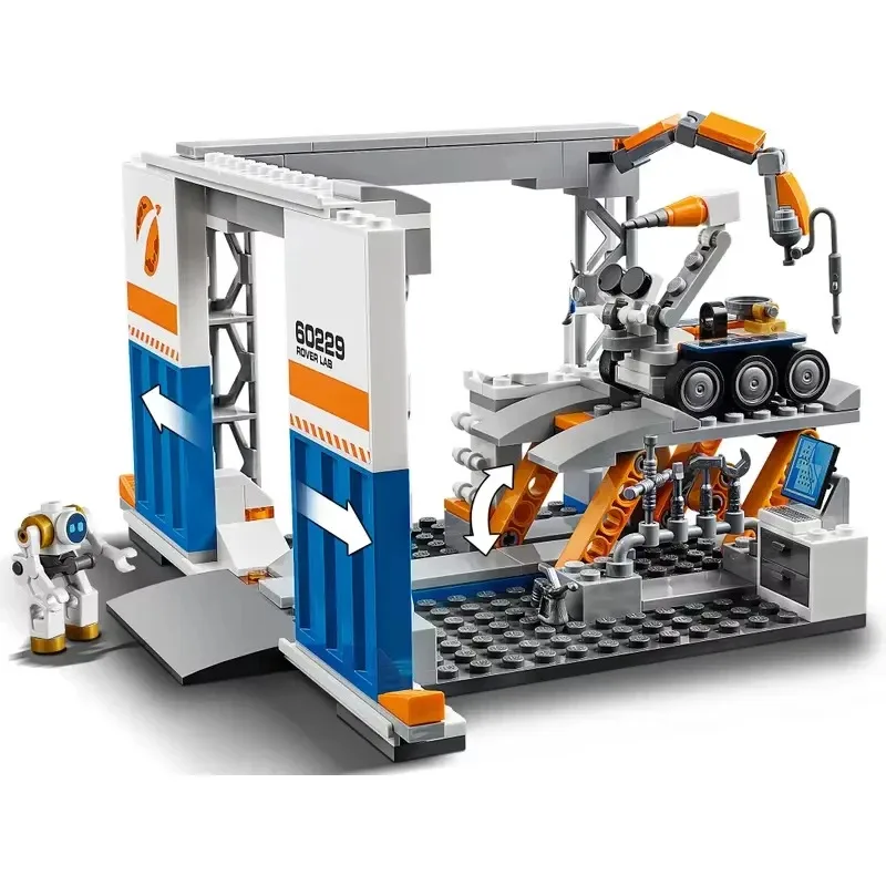 Kompatible MOC-Sets der dritten Party, Bausteine der City-Serie, Raketenladung, NASA-Transportzentrum, Kinderspielzeug, Geschenk